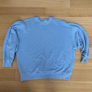 Elwood Light Blue Crewneck Sweatshirt - Casual Everyday